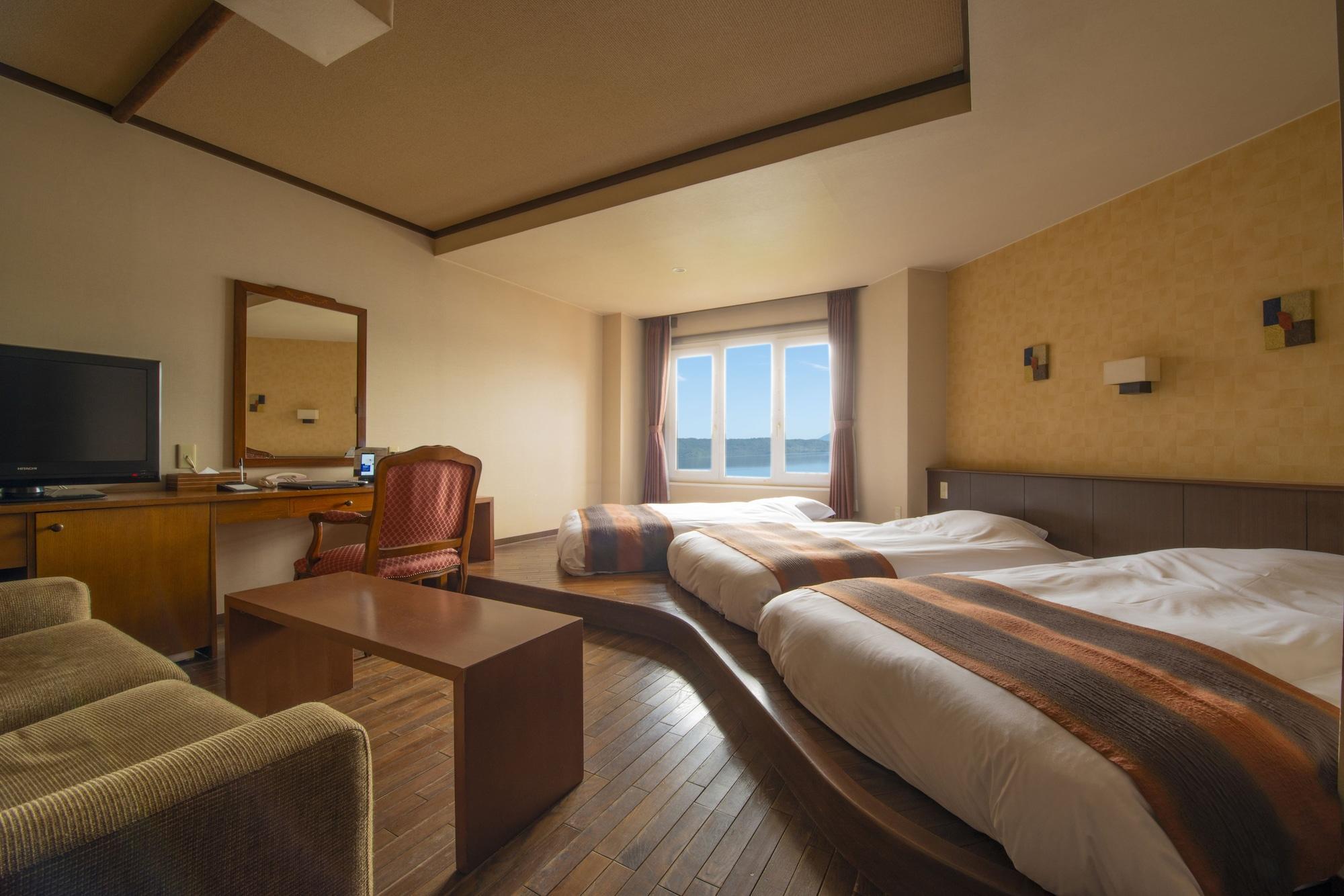 Toyako Manseikaku Hotel Lakeside Terrace Εξωτερικό φωτογραφία